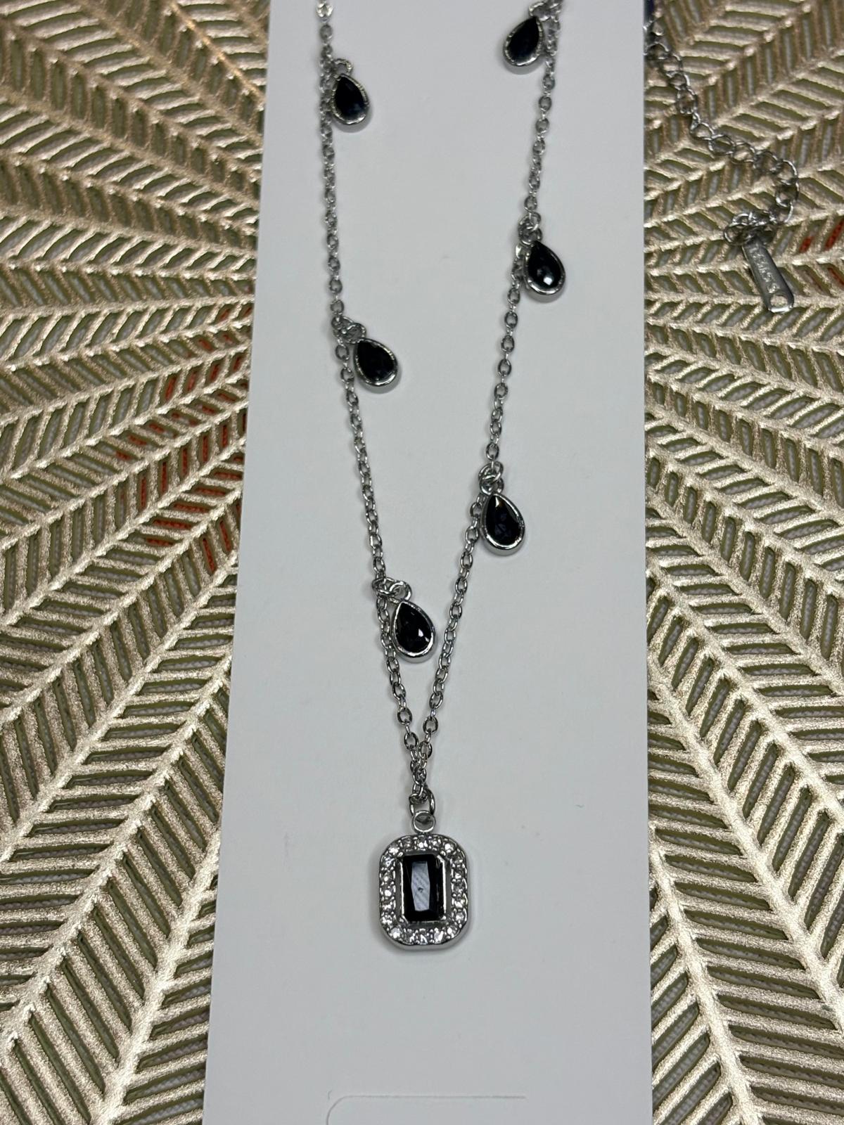 COLAR LUXO CRYSTAL DROPS